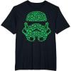 imageStar Wars Stormtrooper Clovers St Patricks Day Disney TShirtBlack