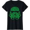 imageStar Wars Stormtrooper Clovers St Patricks Day Disney TShirtBlack