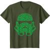 imageStar Wars Stormtrooper Clovers St Patricks Day Disney TShirtOlive Green