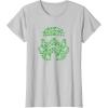 imageStar Wars Stormtrooper Green Shamrocks St Patricks Day TShirtSilver Grey