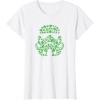 imageStar Wars Stormtrooper Green Shamrocks St Patricks Day TShirtWhite