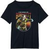 imageStar Wars The Book Of Boba Fett Black Krrsantan Combat Pose TShirtBlack