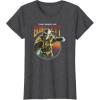 imageStar Wars The Book Of Boba Fett Black Krrsantan Combat Pose TShirtDark Heather Grey