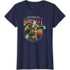 imageStar Wars The Book Of Boba Fett Black Krrsantan Combat Pose TShirtNavy Blue