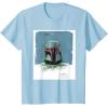 imageStar Wars The Book of Boba Fett Armor TShirtBaby Blue