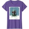 imageStar Wars The Book of Boba Fett Armor TShirtPurple Heather