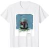 imageStar Wars The Book of Boba Fett Armor TShirtWhite