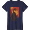 imageStar Wars The Book of Boba Fett Fennec Shand Red Tatooine TShirtNavy Blue