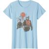 imageStar Wars The Book of Boba Fett and Fennec Shand TShirtBaby Blue