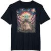imageStar Wars The Child Starry Night TShirtBlack
