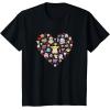 imageStar Wars The Mandalorian Grogu Heart Valentines Day TShirtBlack