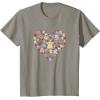 imageStar Wars The Mandalorian Grogu Heart Valentines Day TShirtSlate Grey