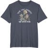 imageStar Wars The Mandalorian May The Fourth Be With You Stamp TShirtHeather Blue