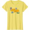 imageStar Wars The Mandalorian May The Fourth Character Icons TShirtLemon Yellow