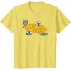 imageStar Wars The Mandalorian May The Fourth Character Icons TShirtLemon Yellow