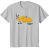 imageStar Wars The Mandalorian May The Fourth Character Icons TShirtSilver Grey