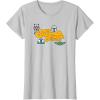 imageStar Wars The Mandalorian May The Fourth Character Icons TShirtSilver Grey