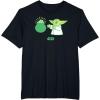imageStar Wars The Mandalorian St Patricks Day Pot O Gold TShirtBlack