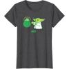 imageStar Wars The Mandalorian St Patricks Day Pot O Gold TShirtDark Heather Grey