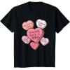 imageStar Wars Valentines Day Candy Hearts TShirtBlack