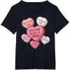 imageStar Wars Valentines Day Candy Hearts TShirtBlack