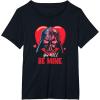 imageStar Wars Valentines Day Darth Vader Heart You WILL Be Mine TShirtBlack