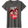 imageStar Wars Valentines Day Han ampamp Leia Dont Let Me Fly Solo TShirtAsphalt Grey