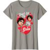 imageStar Wars Valentines Day Han ampamp Leia Dont Let Me Fly Solo TShirtSlate Grey