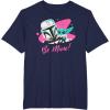 imageStar Wars Valentines Day The Mandalorian and Grogu Be Mine TShirtNavy Blue