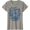 imageStar Wars Wicket Ewoks Endor Forest Summer Camp Disney TShirtSlate Grey