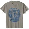 imageStar Wars Wicket Ewoks Endor Forest Summer Camp Disney TShirtSlate Grey