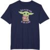 imageThe Mandalorian the Child This is the Way to My Heart TShirtNavy Blue