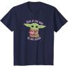 imageThe Mandalorian the Child This is the Way to My Heart TShirtNavy Blue