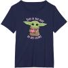 imageThe Mandalorian the Child This is the Way to My Heart TShirtNavy Blue