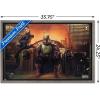 imageTrends International Star Wars The Book FettBoba and Fennec Shand Wall Poster 22375quot x 34quot Premium Unframed VersionBarnwood Framed Version