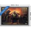 imageTrends International Star Wars The Book FettBoba and Fennec Shand Wall Poster 22375quot x 34quot Premium Unframed VersionGray Framed Version