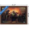 imageTrends International Star Wars The Book FettBoba and Fennec Shand Wall Poster 22375quot x 34quot Premium Unframed VersionMahogany Framed Version
