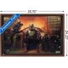 imageTrends International Star Wars The Book FettBoba and Fennec Shand Wall Poster 22375quot x 34quot Premium Unframed VersionMahogany Framed Version