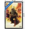 imageTrends International Star Wars The Book of Boba Fett  Boba In Canyon Wall Poster 22375quot x 34quot Premium Unframed VersionBlack Framed Version