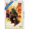 imageTrends International Star Wars The Book of Boba Fett  Boba In Canyon Wall Poster 22375quot x 34quot Premium Unframed VersionBlonde Framed Version