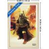 imageTrends International Star Wars The Book of Boba Fett  Boba In Canyon Wall Poster 22375quot x 34quot Premium Unframed VersionBlonde Framed Version