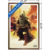 imageTrends International Star Wars The Book of Boba Fett  Boba In Canyon Wall Poster 22375quot x 34quot Premium Unframed VersionBronze Framed Version