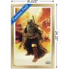 imageTrends International Star Wars The Book of Boba Fett  Boba In Canyon Wall Poster 22375quot x 34quot Premium Unframed VersionGold Framed Version