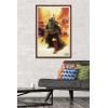 imageTrends International Star Wars The Book of Boba Fett  Boba In Canyon Wall Poster 22375quot x 34quot Premium Unframed VersionMahogany Framed Version