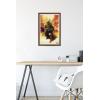 imageTrends International Star Wars The Book of Boba Fett  Boba In Canyon Wall Poster 22375quot x 34quot Premium Unframed VersionMahogany Framed Version