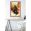 imageTrends International Star Wars The Book of Boba Fett  Boba In Canyon Wall Poster 22375quot x 34quot Premium Unframed VersionMahogany Framed Version