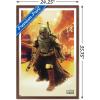 imageTrends International Star Wars The Book of Boba Fett  Boba In Canyon Wall Poster 22375quot x 34quot Premium Unframed VersionMahogany Framed Version