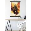 imageTrends International Star Wars The Book of Boba Fett  Boba In Canyon Wall Poster 22375quot x 34quot Premium Unframed VersionPremium Print and Black Hanger Bundle