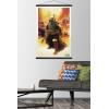 imageTrends International Star Wars The Book of Boba Fett  Boba In Canyon Wall Poster 22375quot x 34quot Premium Unframed VersionPremium Print and Black Hanger Bundle