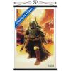 imageTrends International Star Wars The Book of Boba Fett  Boba In Canyon Wall Poster 22375quot x 34quot Premium Unframed VersionPremium Print and Black Hanger Bundle